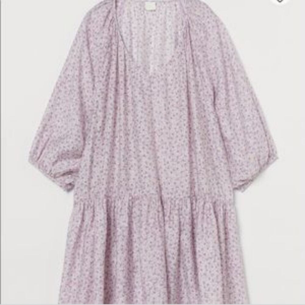 H&M Floral Cottagecore Dress NWT - Picture 5 of 10